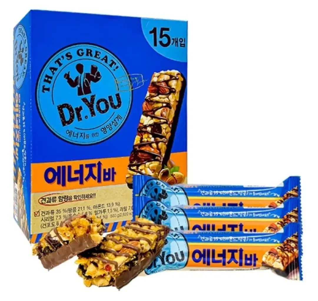 닥터유 에너지바 40g 15개 무료배송